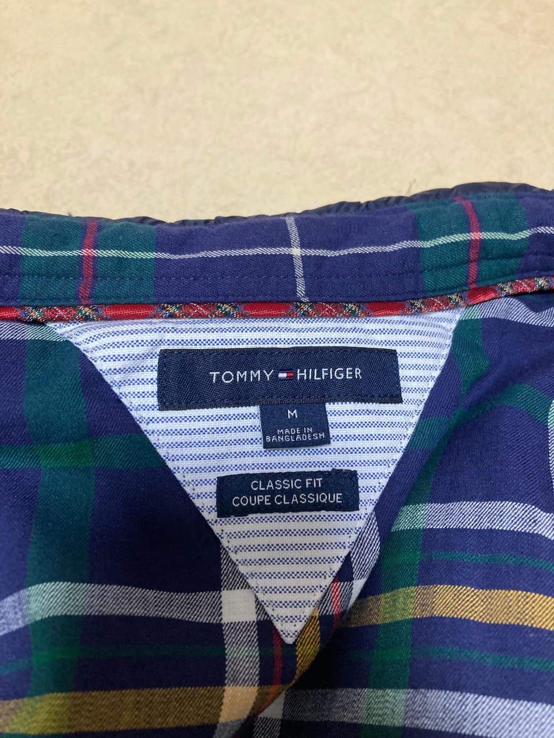 타미힐피거 퀼티드 셔츠자켓(M 중고) 상품이미지4