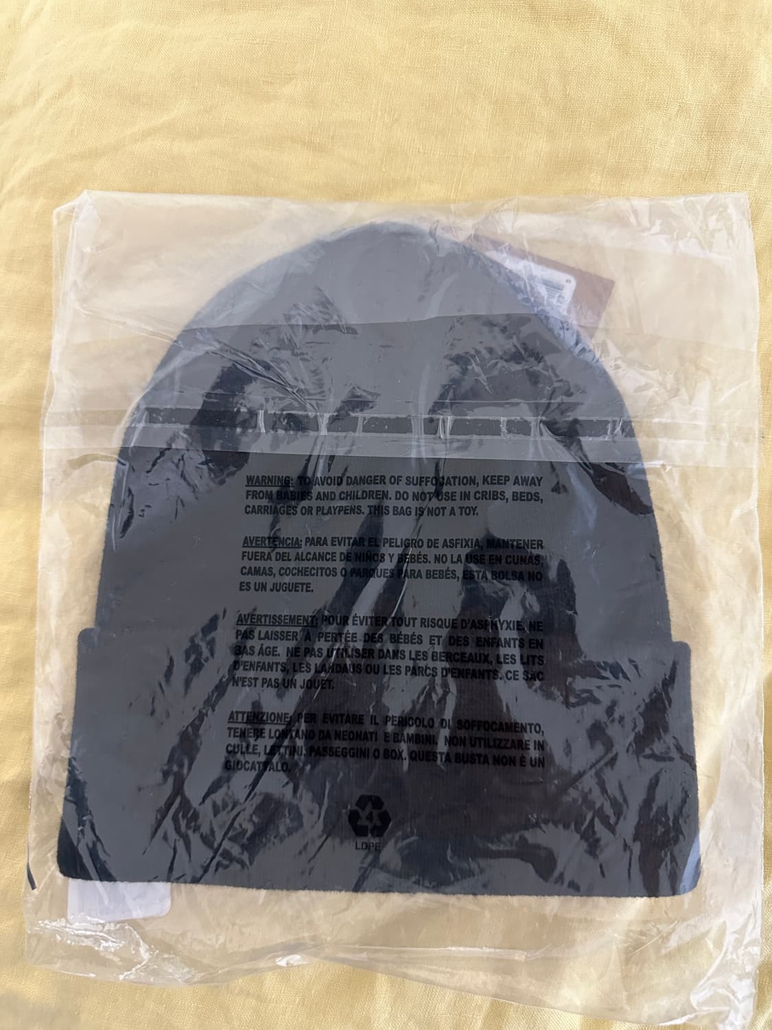 스투시 스톡 커프 비니 블랙 상품이미지2