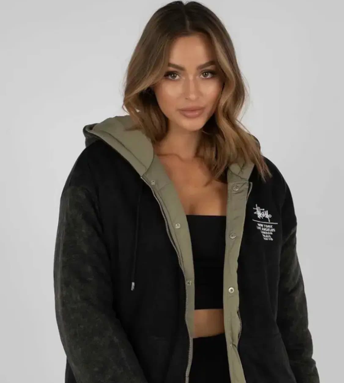 스투시 여성 파울러 리버서블 패딩 자켓(2번 시착)(정품) 상품이미지5