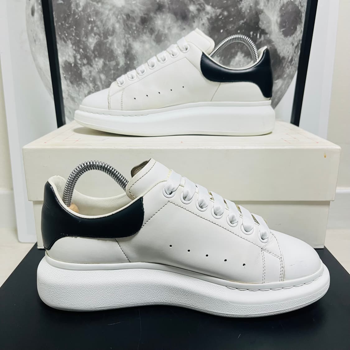  정품 39.5) 알렉산더 맥퀸 오버솔 스니커즈 255~260 상품이미지2