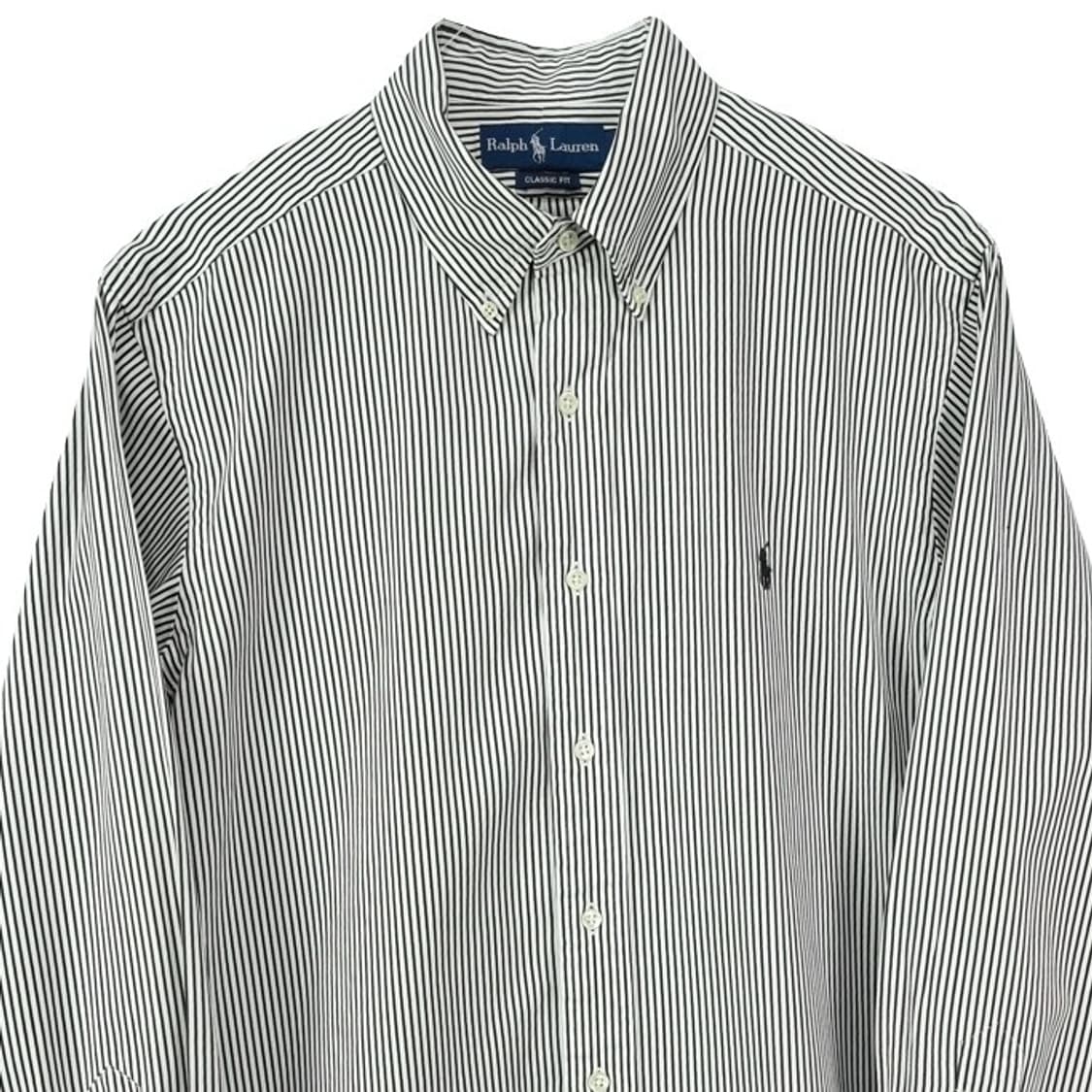 [폴로 랄프로렌] 포니 로고 자수 스트라이프 셔츠 M19953 상품이미지4