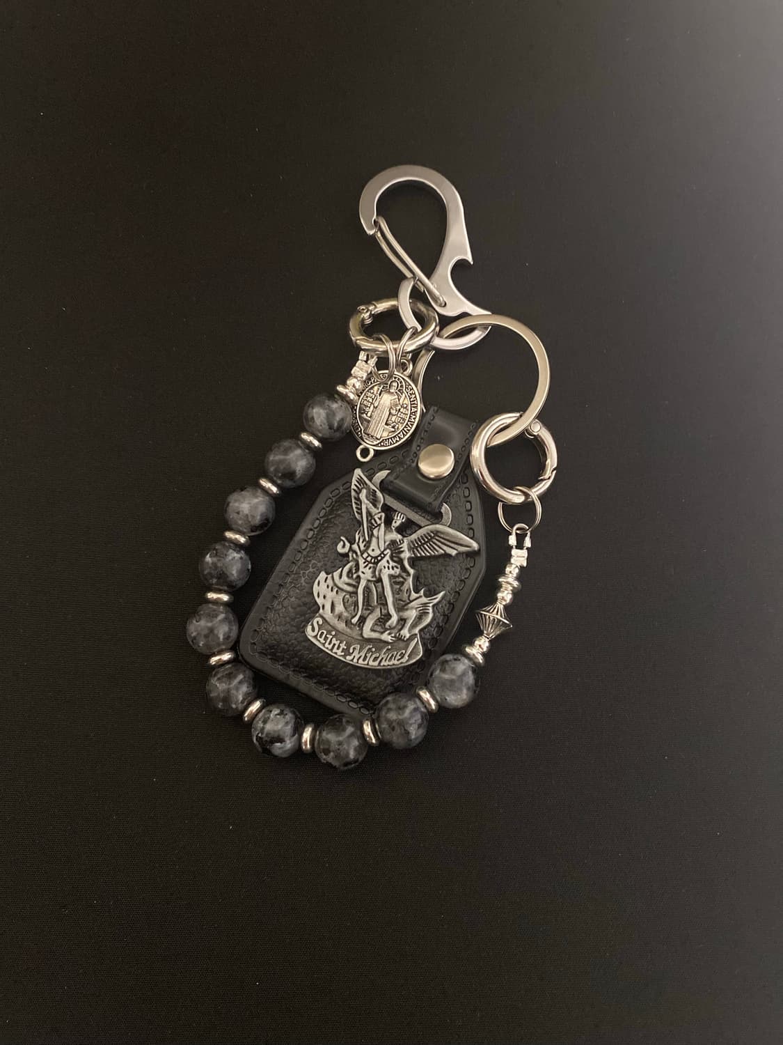 미카엘 천사 팬던트 키링 상품이미지2