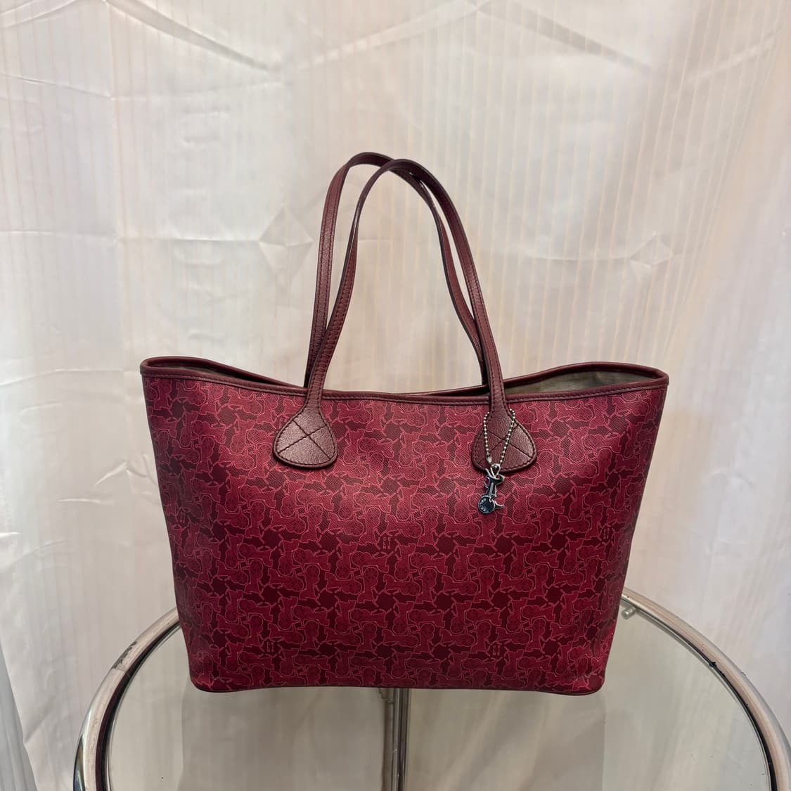 정품 셀린느 마차 쇼퍼백 레드     상품이미지1