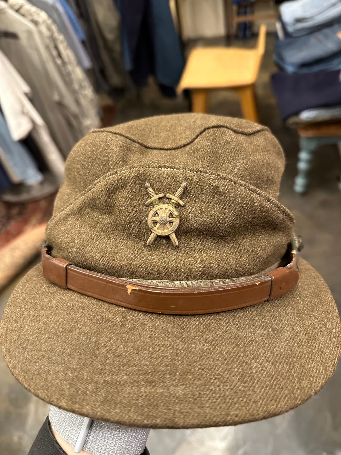 50s CANADA MILITARY 밀리터리 버팔로 캡 상품이미지3