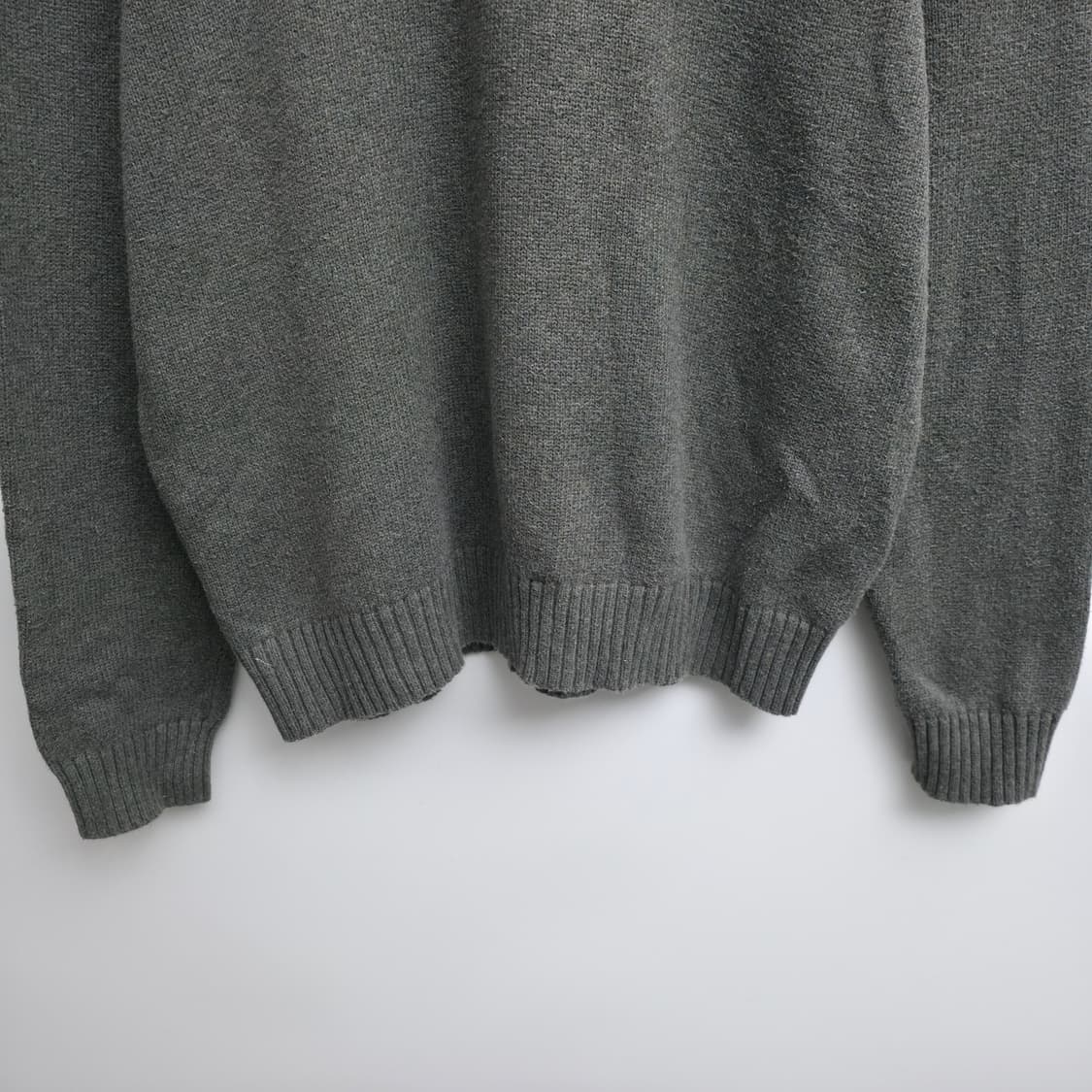 [L] 폴로 랄프로렌 쿼터집업 니트 그레이 상품이미지3