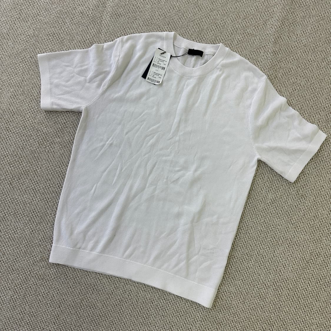 105 TRUGEN 여름 니트 티 새상품 0409D 상품이미지1