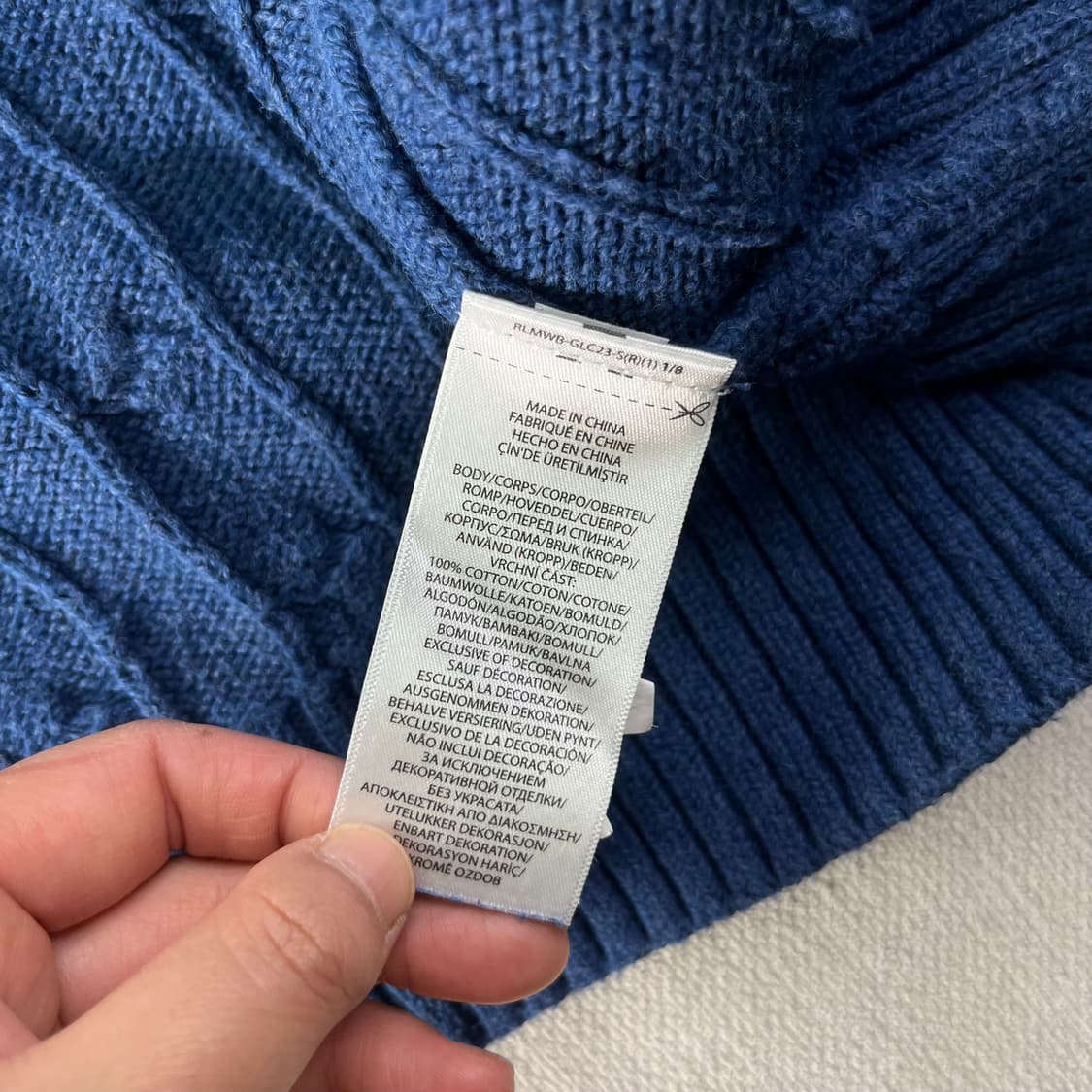 105 폴로랄프로렌 꽈배기 니트 상품이미지6