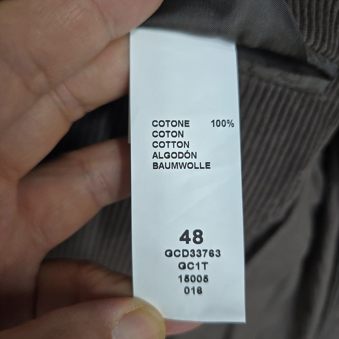 엑시빗 EXIBIT 코듀로이 블레이저 48(L) 상품이미지9