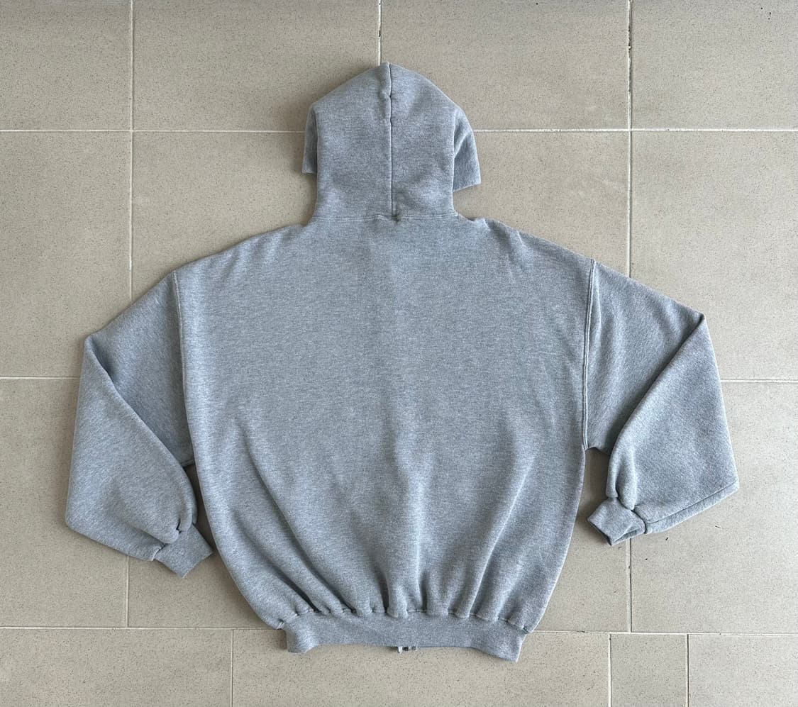 00s 빈티지 러셀 후드집업 그레이 XL 상품이미지2