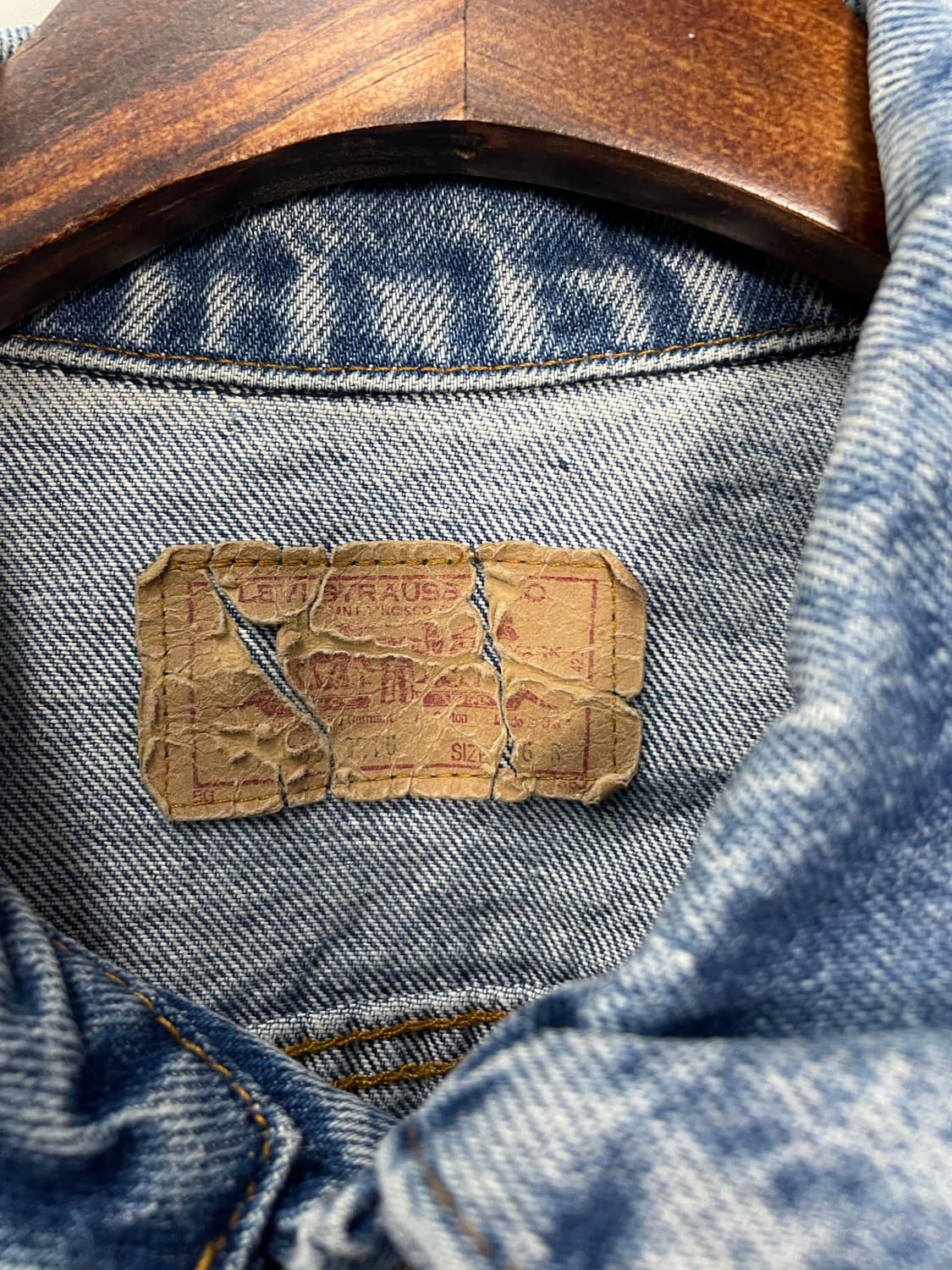 리바이스 커스텀 데님 트러커 자켓 H1673 상품이미지7