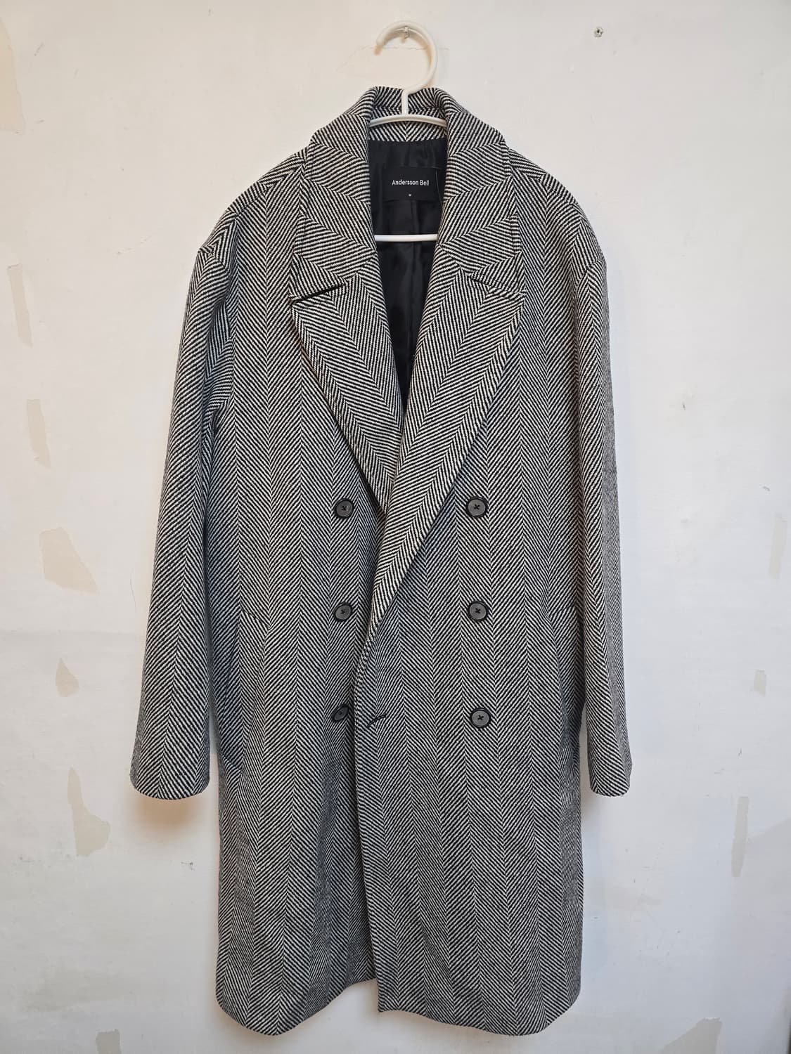 
앤더슨벨 캐시미어 더블 코트 M (새상품) 상품이미지1