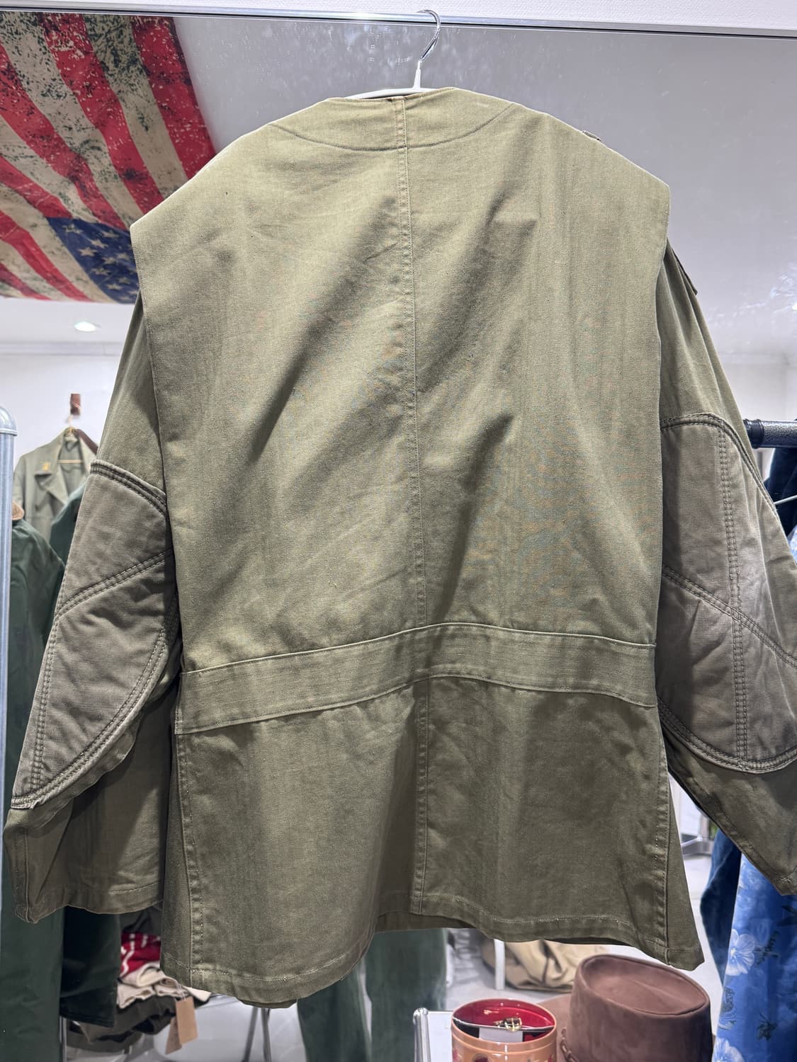 [레어] 40-50s US Army HBT 슈팅자켓 (L) 상품이미지6