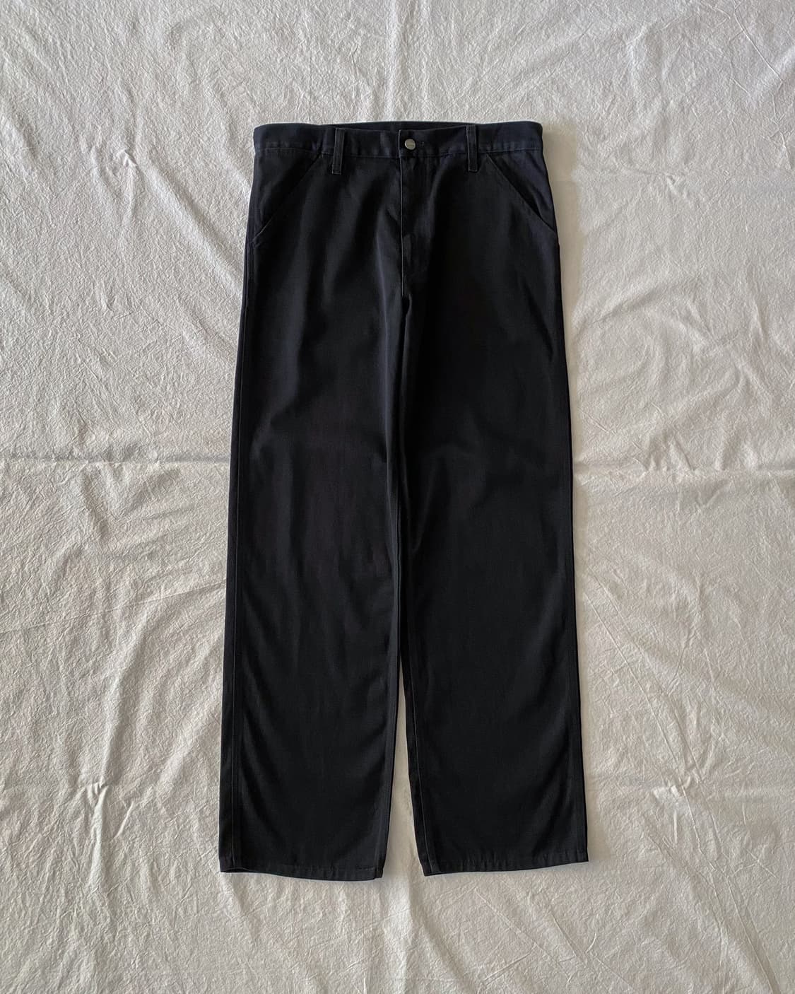 칼하트 블랙 심플 팬츠 상품이미지1