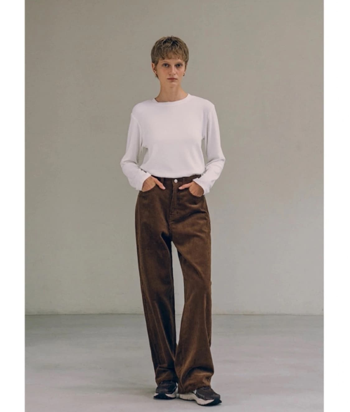 시야쥬 SIPT7136 와이드 코듀로이  상품이미지1