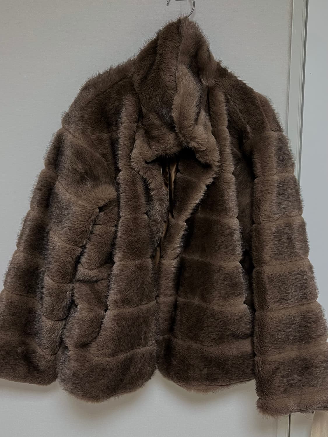 브라운 밍크 퍼코트 상품이미지1