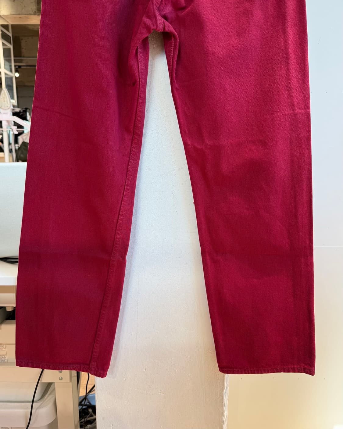 리바이스 501 레드 데님 팬츠 상품이미지8