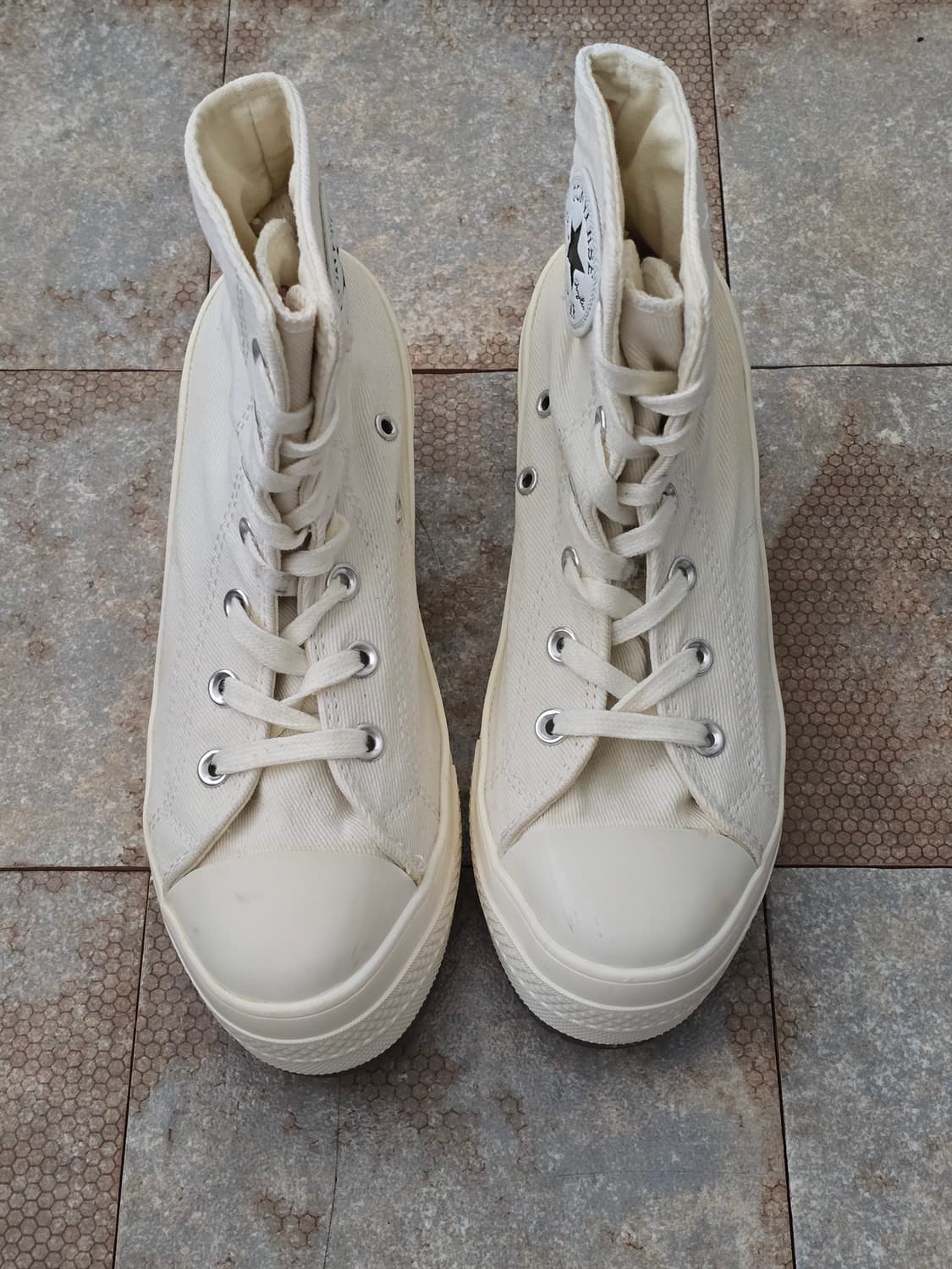 (245)컨버스 척 70 디 럭스 힐 에그렛 화이트  상품이미지2