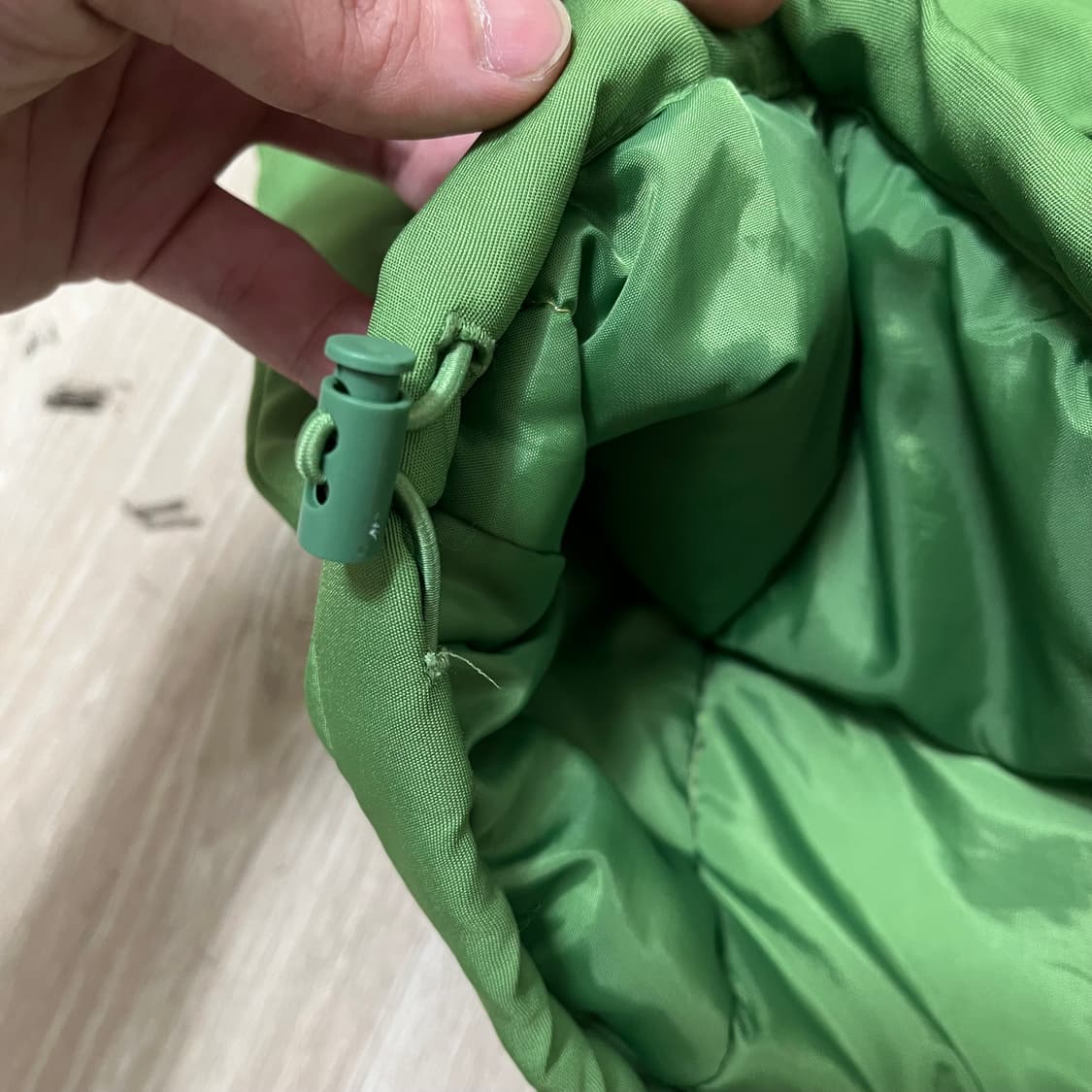 아디다스 올드스쿨 사이드라인 바람막이 후드 패딩 점퍼 L(100) 상품이미지7