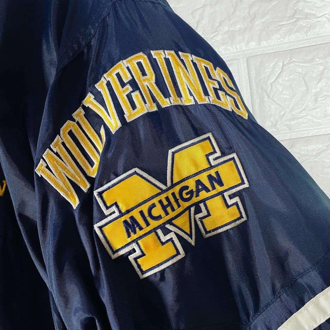 스타터 올드스쿨 미시건울버린농구팀 점퍼 상품이미지5