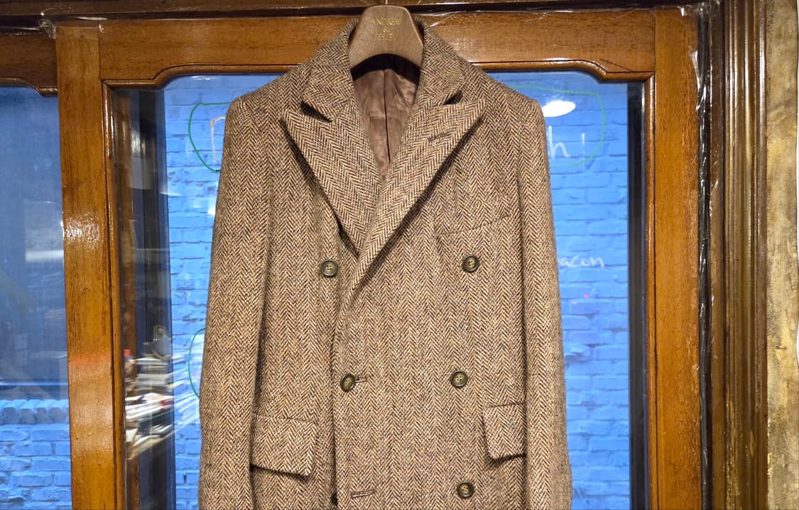 폴로랄프로렌 해리스트위드 더블브레스티드코트 상품이미지2