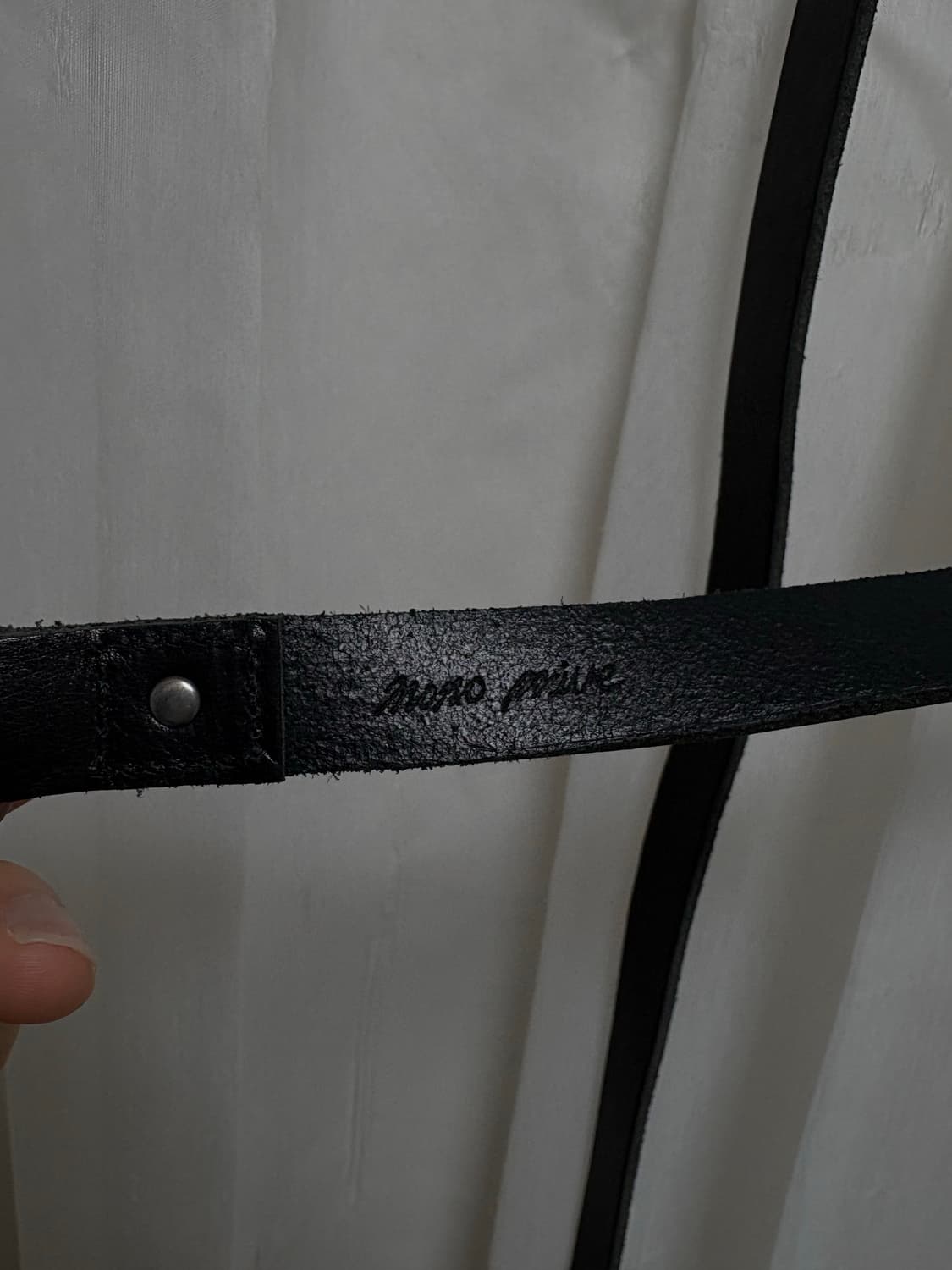 Mono prive. Leather belt 상품이미지2