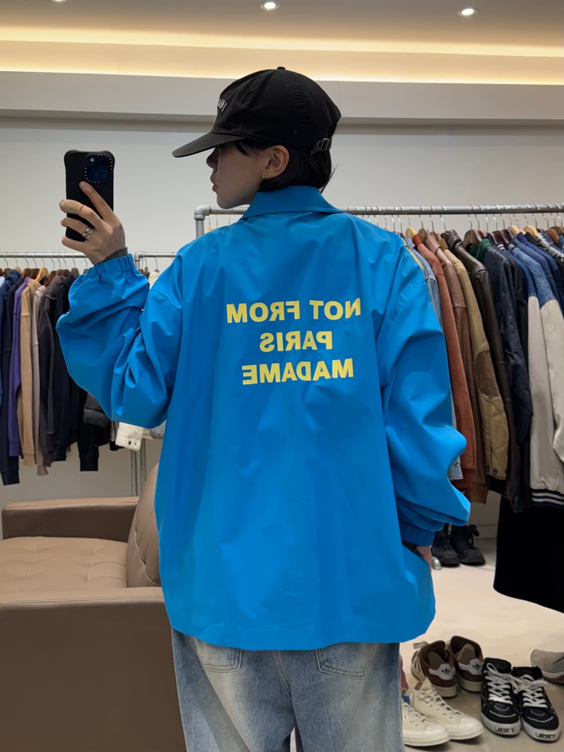 드롤드무슈 LA VESTE SLOGAN 코치 자켓 상품이미지5