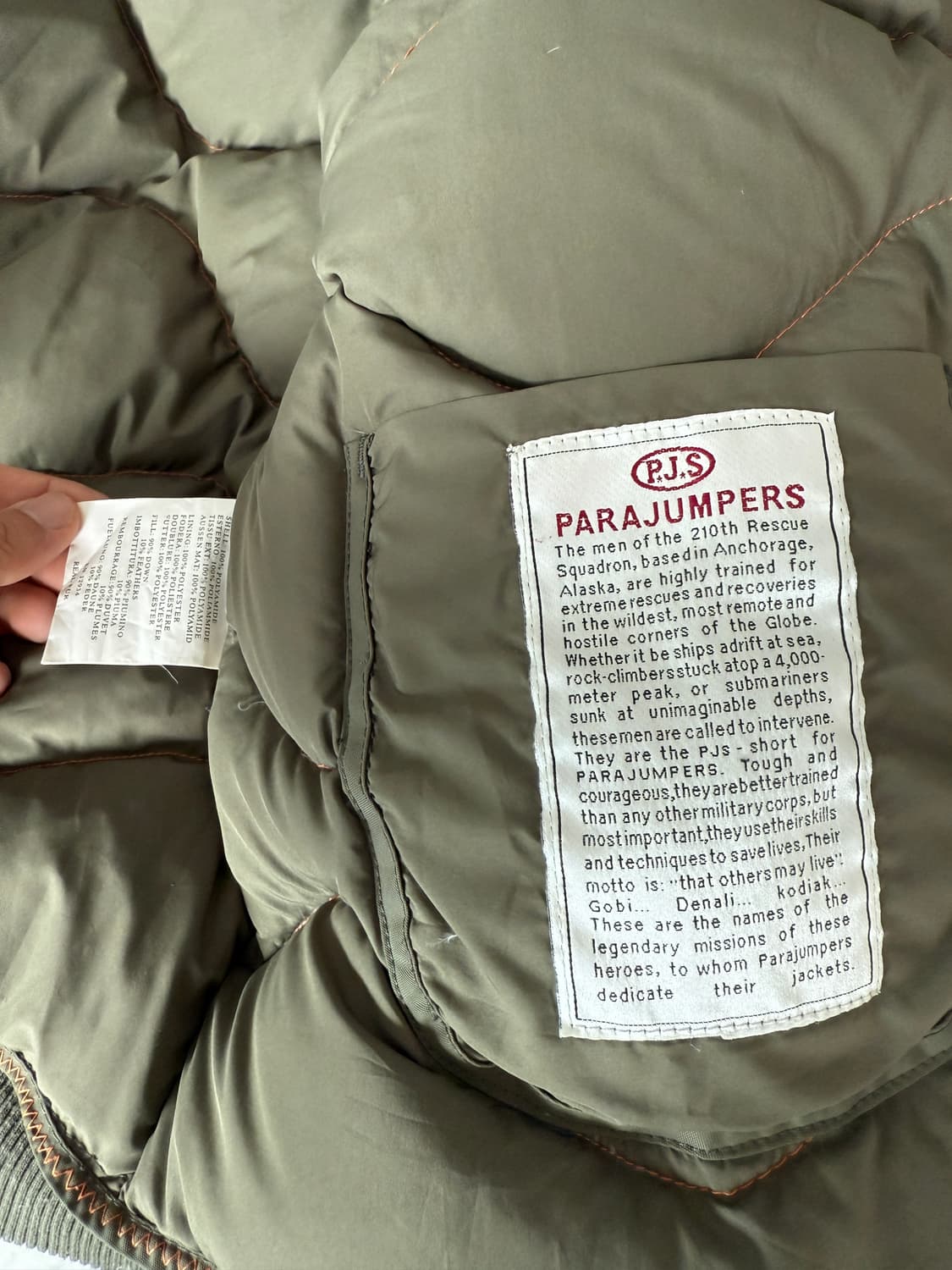 파라점퍼스(PARAJUMPERS) 고비 코어 봄버 자켓 상품이미지8