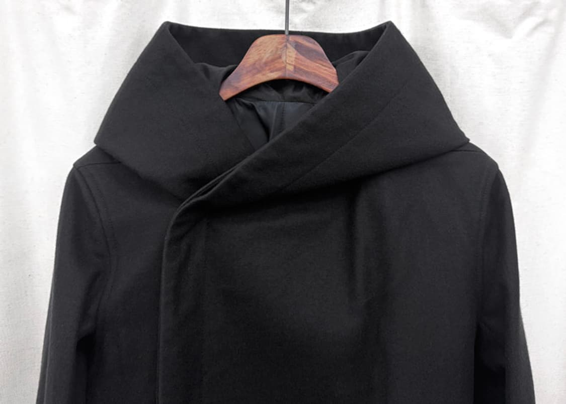 릭오웬스 후드 울 코트 상품이미지3