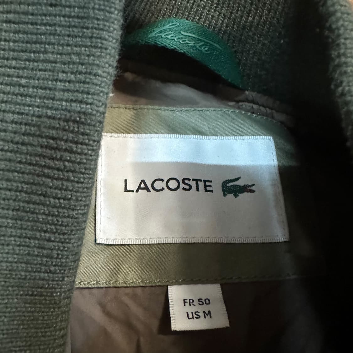 라코스테 패딩 항공점퍼 상품이미지5