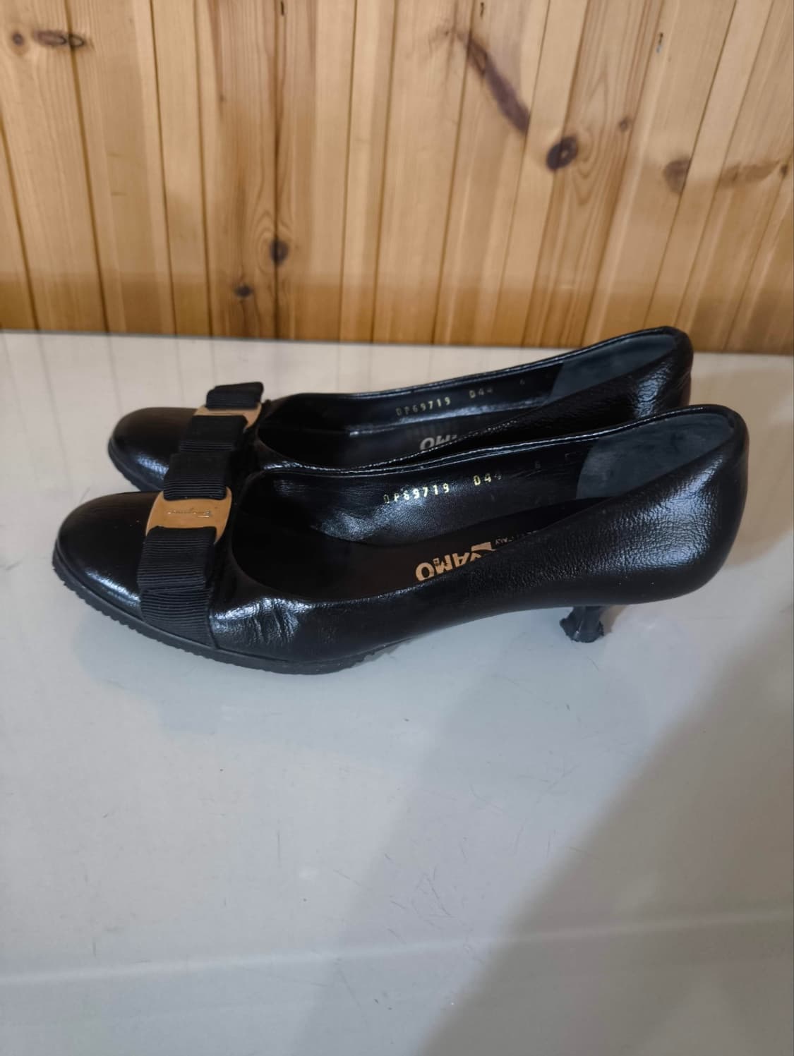 230mm 6 페라가모 바라 힐 구두 4.5cm 상품이미지1