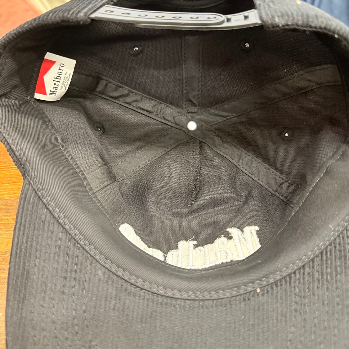 말보로 코듀로이 블랙 캡 상품이미지3