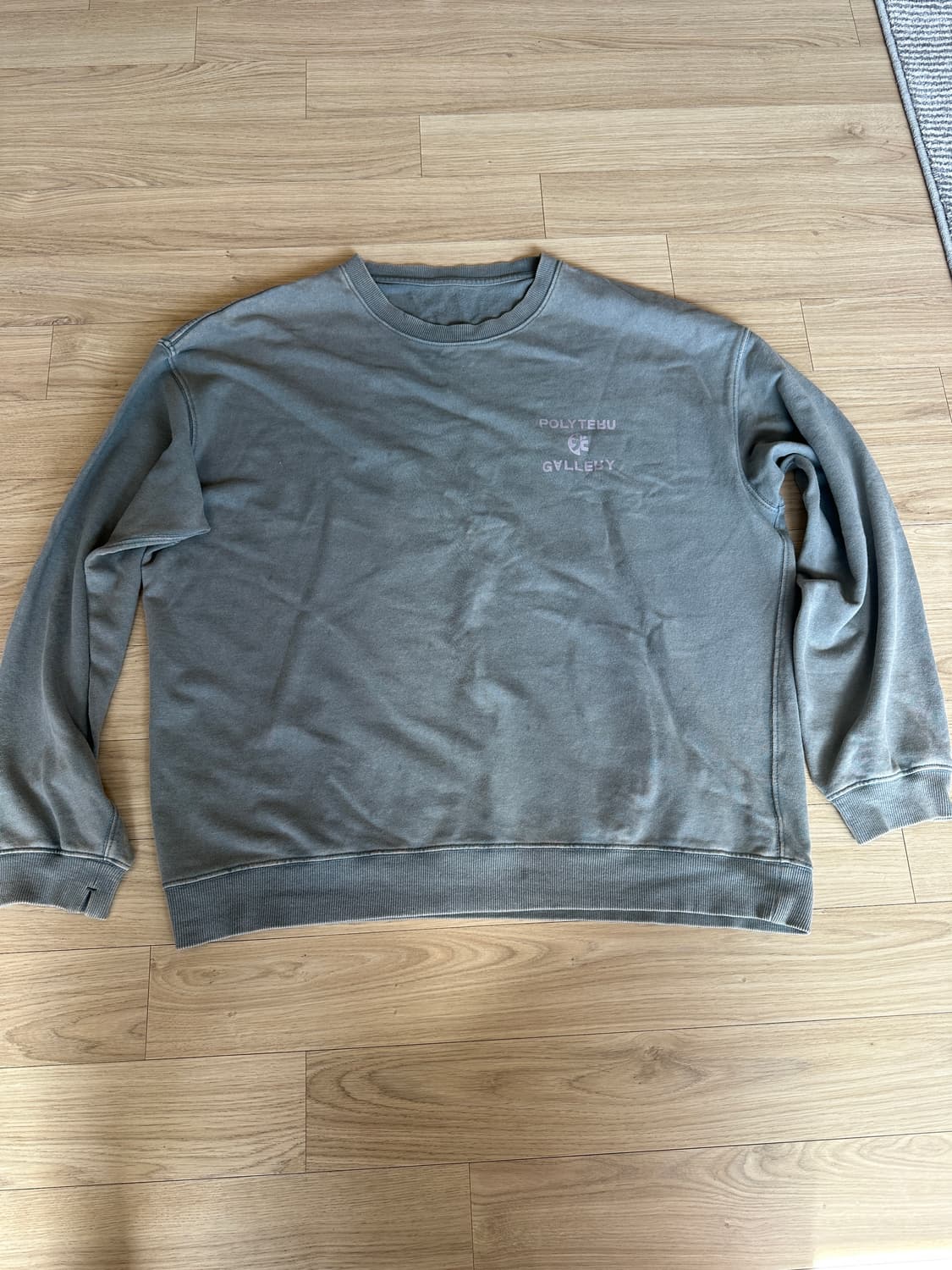 [4] 폴리테루 1011 갤러리 맨투맨  상품이미지1