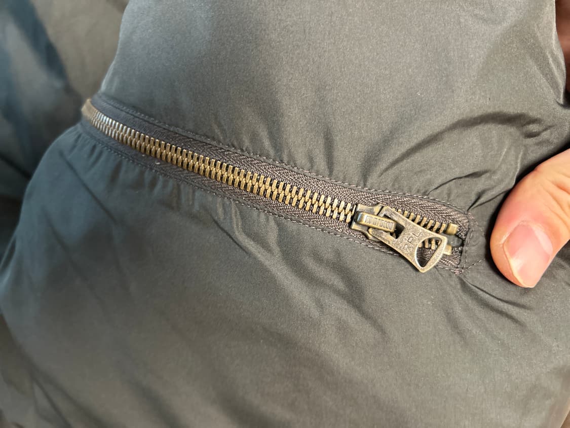 RRL 레더요크 올 블랙 웨스턴 자켓 XL 상품이미지9