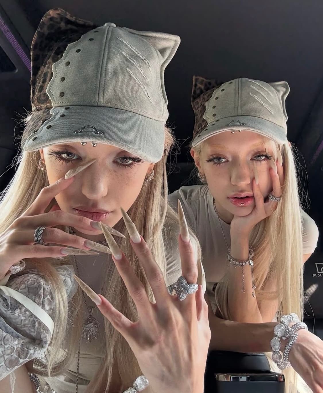 GENZERO cat-ear baseball cap 상품이미지5