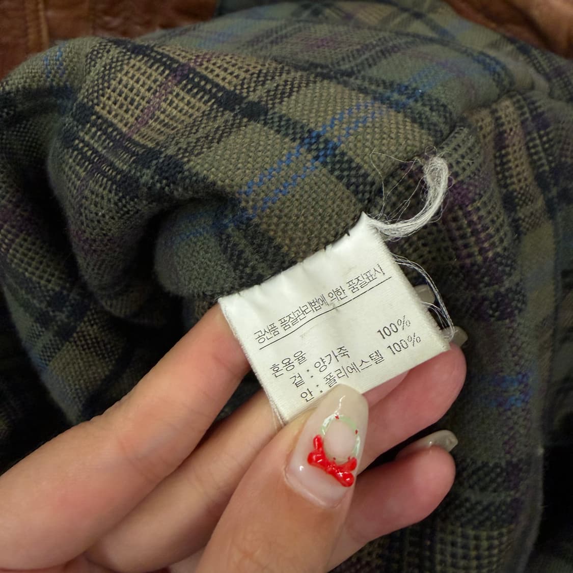 [ 정품/L ] ULCOLOW 빈티지 양가죽 더플 코트 상품이미지6