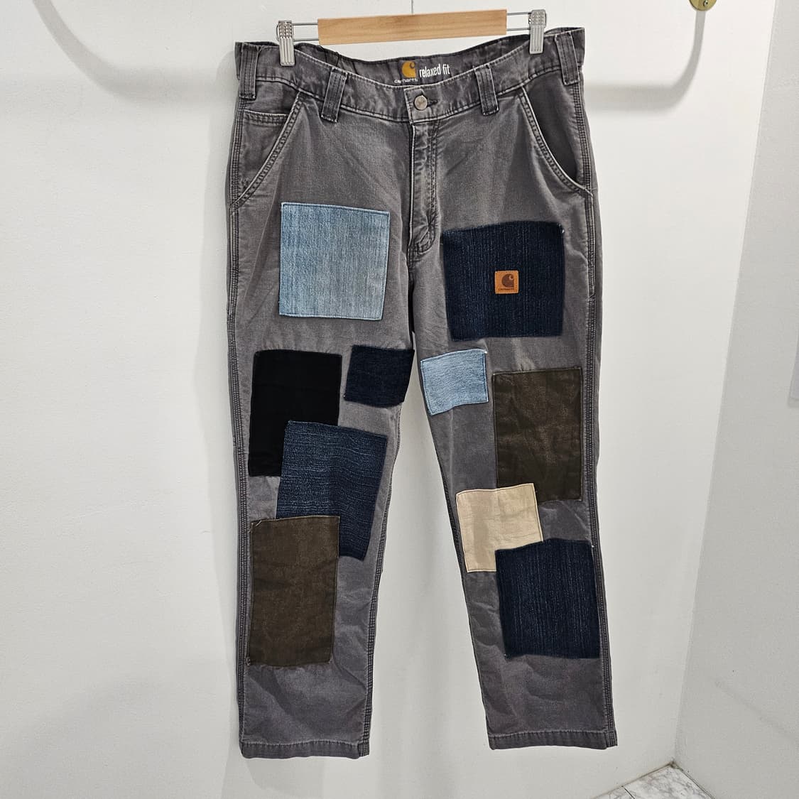 칼하트 패치워크 팬츠 34인치 상품이미지2