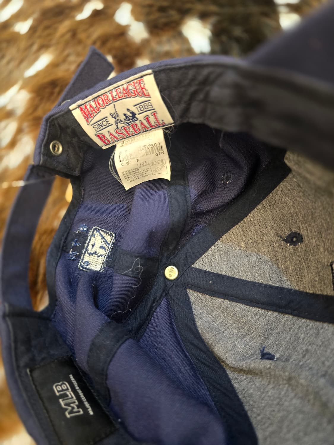 MLB(메이저 리그 베이스볼)뉴욕앙키즈LA다저스 볼캡 상품이미지4