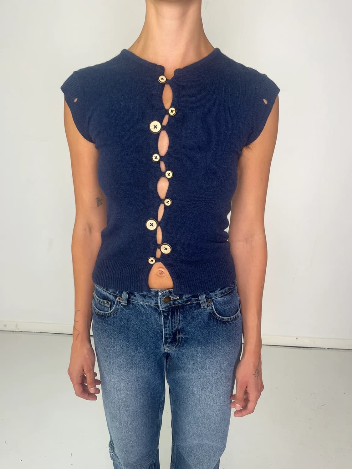 KERNEMILK Caroline Cardigan (Blue) 상품이미지3