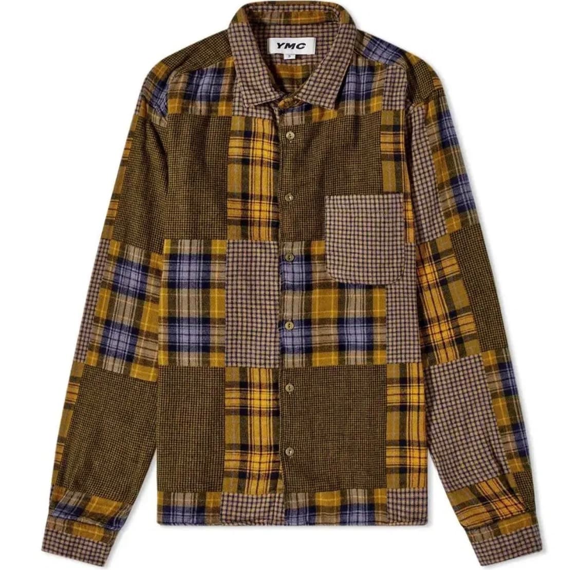 Ymc patchwork shirt 패치워크셔츠 상품이미지1