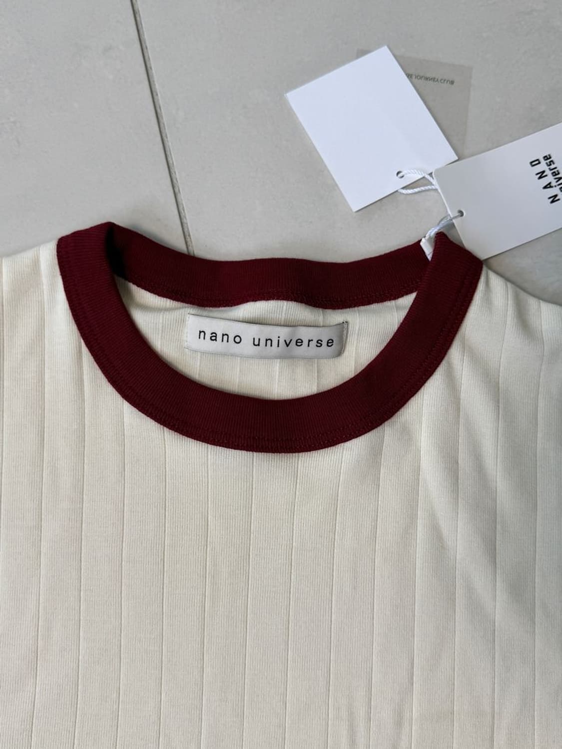 CLUB RINGER TEE 뉴저지 클럽 링거 티셔츠 상품이미지3