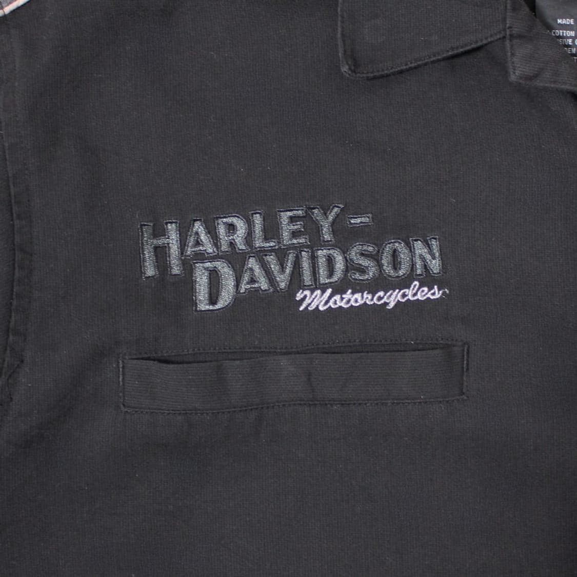 00's Harley-Davidson 할리 데이비슨 레이싱 워크셔츠 상품이미지2