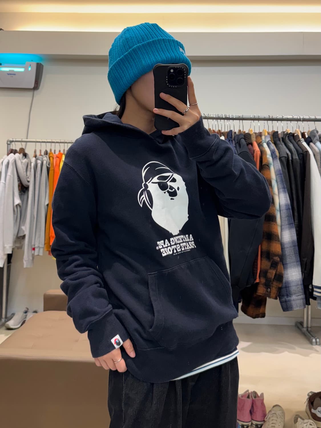 베이프 그래픽 후드티 상품이미지7