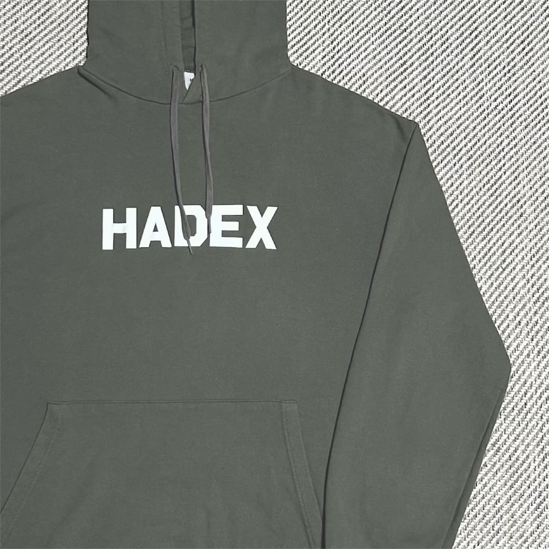 [XL] Hadex 카키 오버핏 후드티 상품이미지2