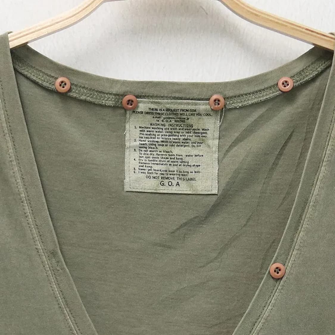 G.O.A y2k 코튼 가디건 63151 상품이미지5