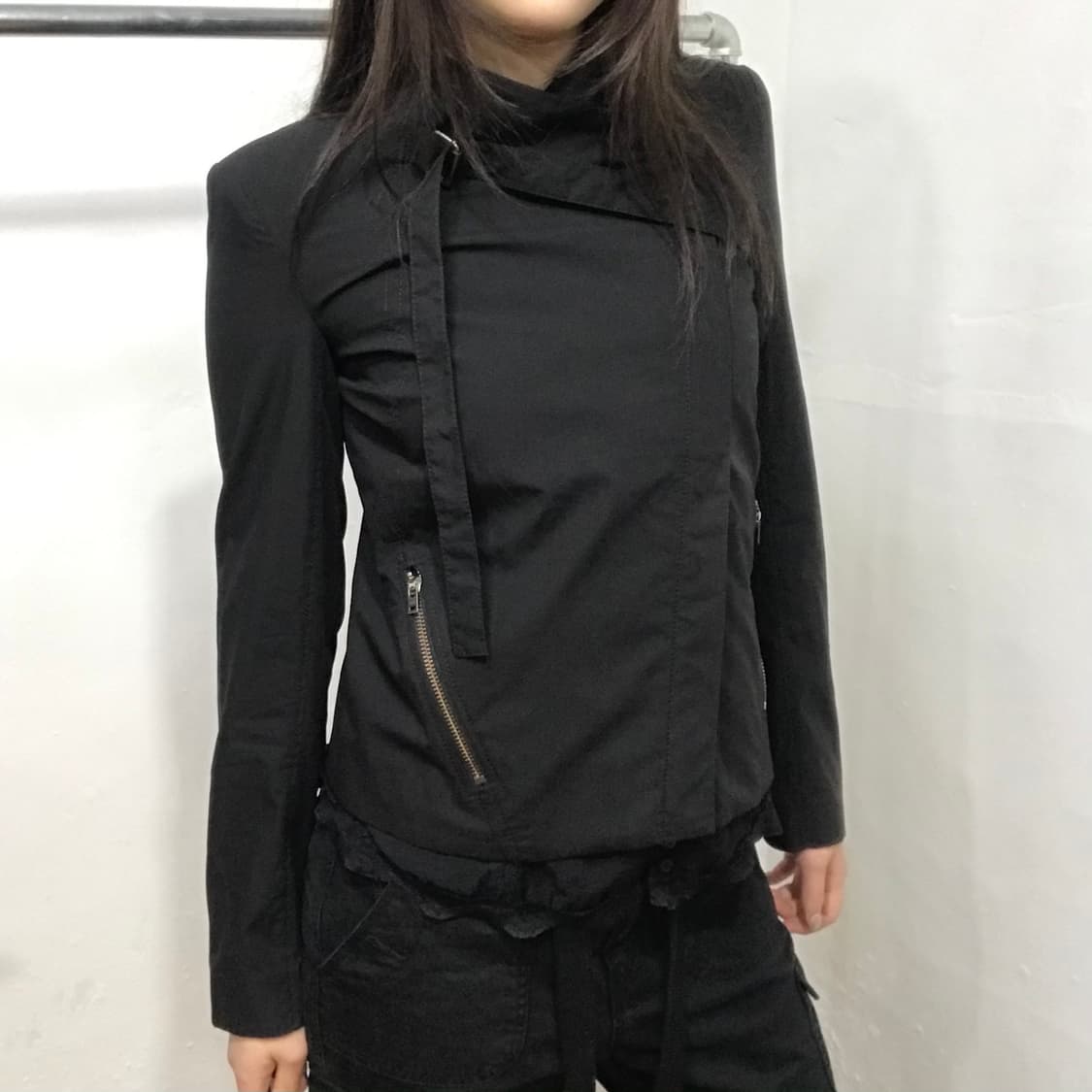 P / 헬무트랭 사선 집업 자켓 상품이미지2
