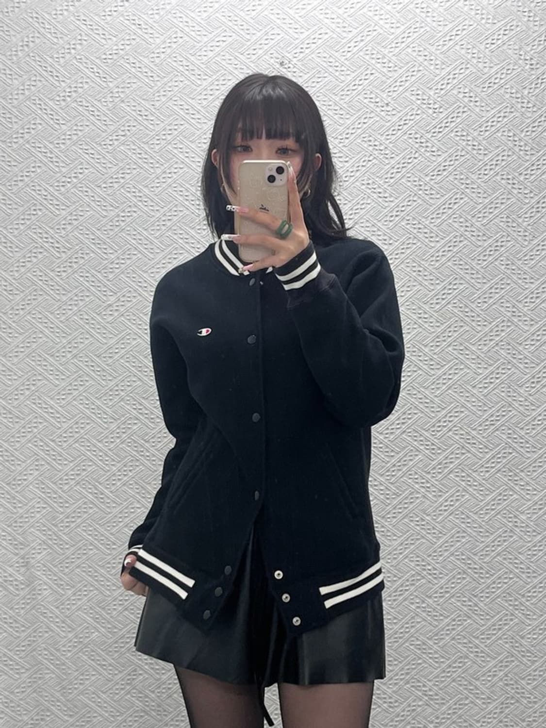 챔피온 리버스위브 캐주얼 빈티지 윈드스토퍼 바시티 자켓 M C11138 상품이미지2