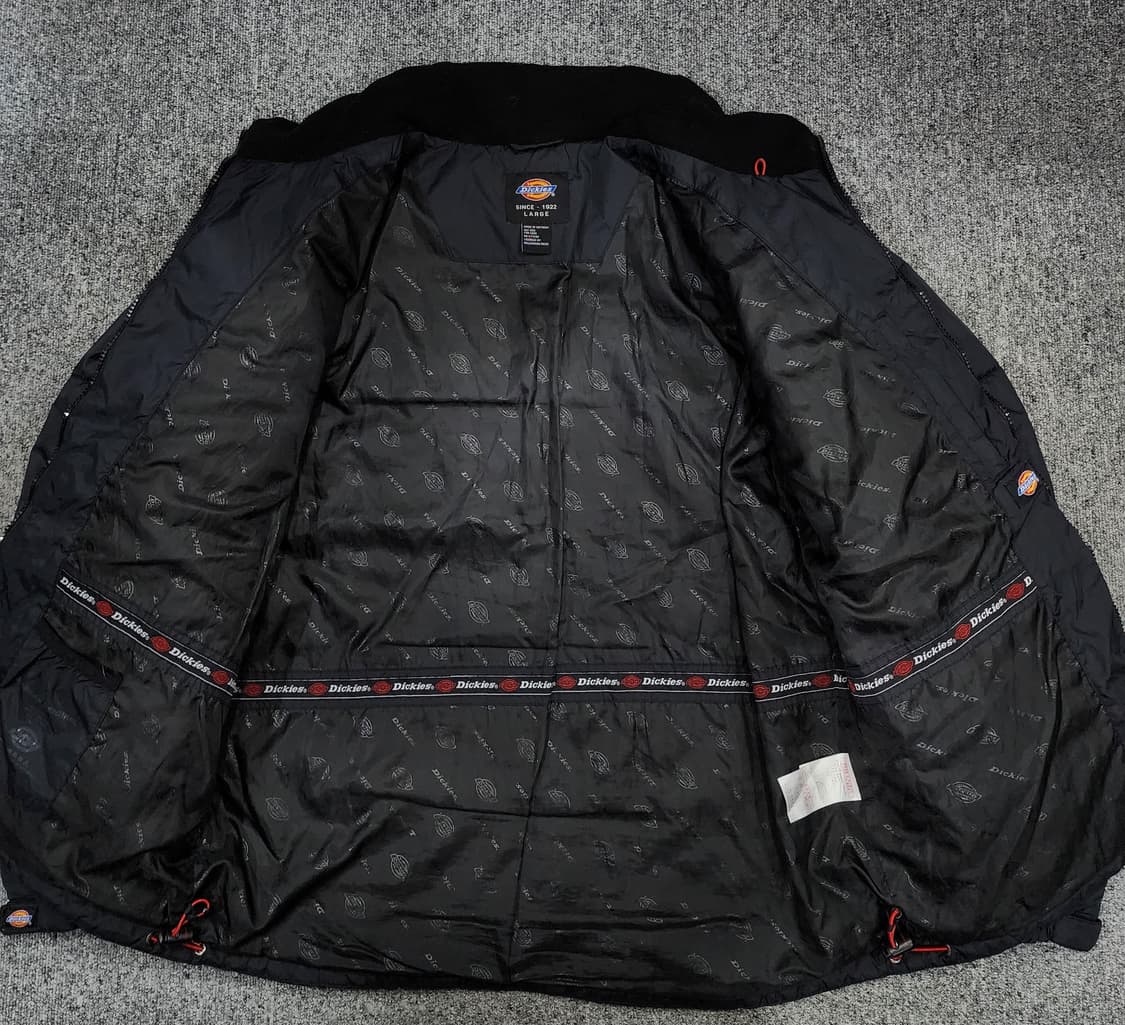 디키즈 베이직 로고 경량 패딩 자켓 L 상품이미지3