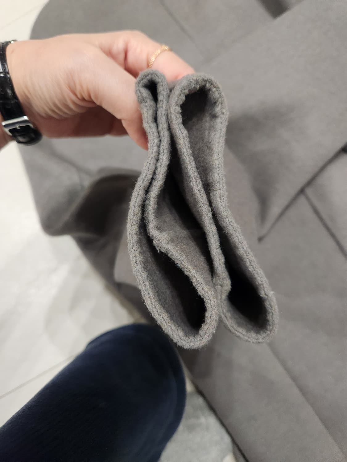 프로젝트엠. 캐시미어블랜디드핸드메이드코트 상품이미지4