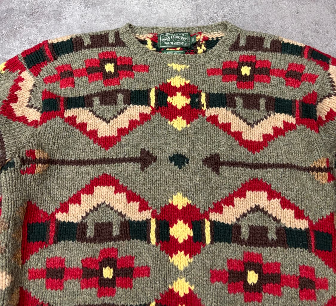 90s 폴로 컨트리 랄프로렌 스웨터 상품이미지4