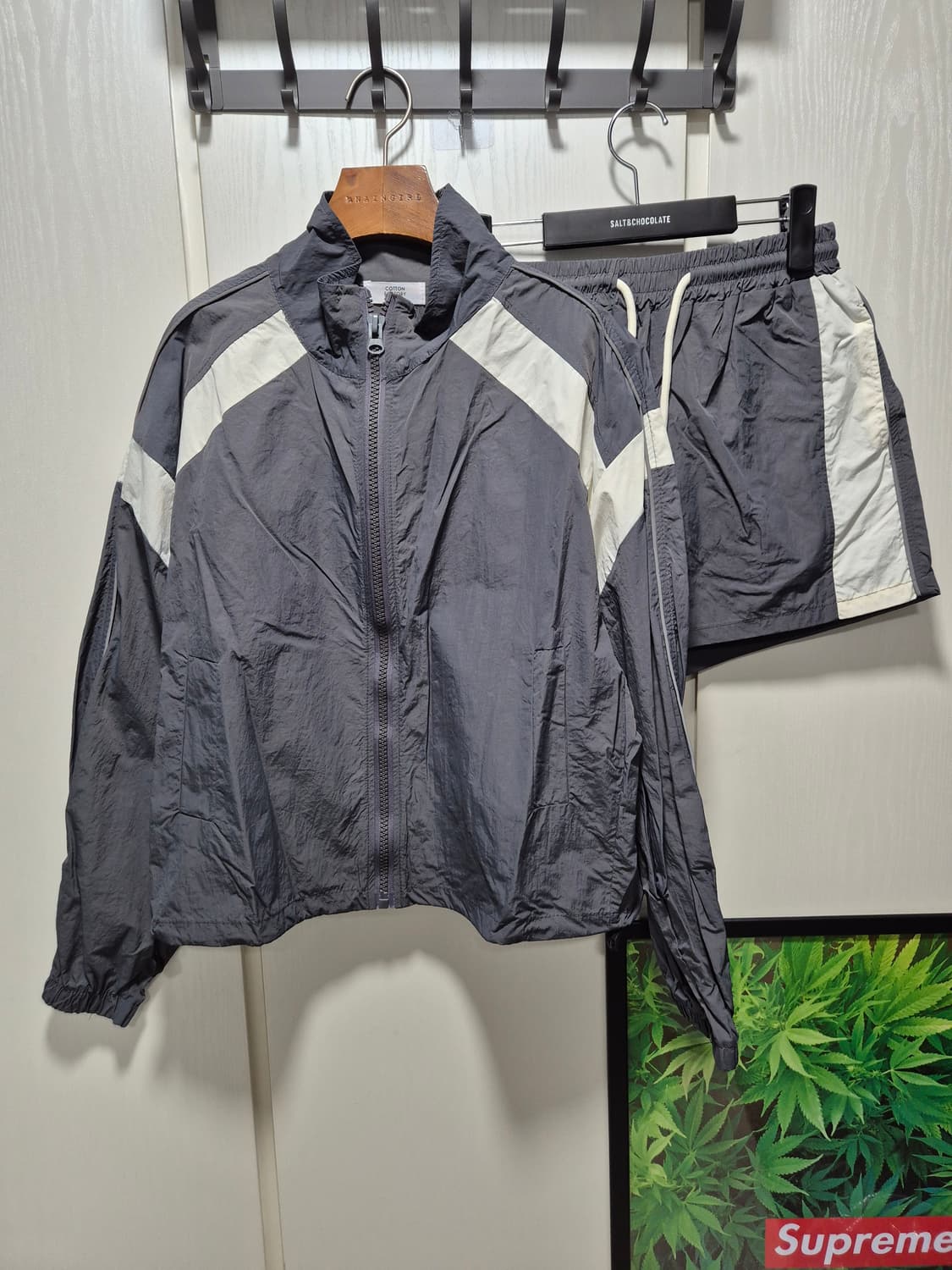 (세일)(새상품) 트레이닝 반바지 셋업 상품이미지1